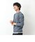 リブダンボール フェイクレイヤードプルオーバー