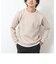 リブダンボール フェイクレイヤードプルオーバー