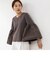 袖フレアプルオーバーカットソー