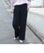 ウォッシャブルイージーワイドパンツ