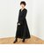 《手洗い可能》シフォンカットジャガードロングワンピース