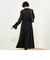 《手洗い可能》シフォンカットジャガードロングワンピース