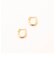 【Otiumberg/オティウムバーグ】 Small Staple Hoop Pair ミニフープピアス