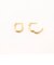 【Otiumberg/オティウムバーグ】 Small Staple Hoop Pair ミニフープピアス