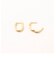 【Otiumberg/オティウムバーグ】 Small Staple Hoop Pair ミニフープピアス