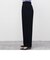 《セットアップ対応》ウォッシャブルサージストレッチワイドパンツ