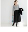 総針×タフタニットワンピース