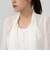 カットドビーボウタイブラウス