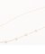 ポイントパールチェーンY字ネックレス