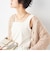 《手洗い可能》愛され サテン×ベア天2WAYタンクトップ