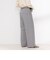 ウォッシャブルハイスペックトロピカルウール2タックワイドパンツ