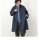 【TAION/タイオン】《限定展開 / ビジカジ対応》別注NON DOWN BAL COLLAR COAT  ステンカラー バルカラーコート