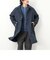 【TAION/タイオン】《限定展開 / ビジカジ対応》別注NON DOWN BAL COLLAR COAT  ステンカラー バルカラーコート