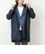 【TAION/タイオン】《限定展開 / ビジカジ対応》別注NON DOWN BAL COLLAR COAT  ステンカラー バルカラーコート