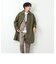 【TAION/タイオン】《限定展開 / ビジカジ対応》別注NON DOWN BAL COLLAR COAT  ステンカラー バルカラーコート