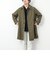 【TAION/タイオン】《限定展開 / ビジカジ対応》別注NON DOWN BAL COLLAR COAT  ステンカラー バルカラーコート