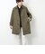 【TAION/タイオン】《限定展開 / ビジカジ対応》別注NON DOWN BAL COLLAR COAT  ステンカラー バルカラーコート