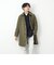 【TAION/タイオン】《限定展開 / ビジカジ対応》別注NON DOWN BAL COLLAR COAT  ステンカラー バルカラーコート
