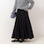 ヴィンテージタフタマチ入りマキシスカート