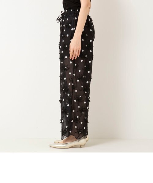 crinkle crinkle crinkle/クリンクル クリンクル クリンクル】3D embroidery dot  pants｜ノーリーズの通販｜&mall（アンドモール）三井ショッピングパーク公式通販