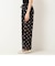【crinkle crinkle crinkle/クリンクル クリンクル クリンクル】3D embroidery dot pants