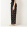 【crinkle crinkle crinkle/クリンクル クリンクル クリンクル】3D embroidery dot pants