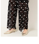 【crinkle crinkle crinkle/クリンクル クリンクル クリンクル】3D embroidery dot pants