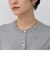 《アンサンブル対応》《手洗い可能》GIZA COTTONベーシッククルーネックカーディガン