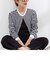 《アンサンブル対応》《手洗い可能》GIZA COTTONベーシッククルーネックカーディガン
