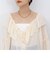 【crinkle crinkle crinkle/クリンクル クリンクル クリンクル】sheer cotton flare blouse