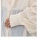 【crinkle crinkle crinkle/クリンクル クリンクル クリンクル】sheer cotton flare blouse