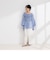 【crinkle crinkle crinkle/クリンクル クリンクル クリンクル】sheer cotton flare blouse