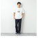 【BARNS OUTFITTERS/バーンズアウトフィッターズ】別注 TUBE Tシャツ learn from yesterday