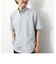 【DANTON/ダントン】CMX DOT BUTTON BD S/S SHIRT 半袖 ボタンダウンシャツ