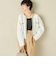 ＜飯豊まりえさん着用＞チェーンブレードフワフワジャケット 24AW