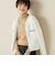 ＜飯豊まりえさん着用＞チェーンブレードフワフワジャケット 24AW