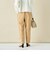 《オールシーズン対応》ウォッシャブルドットツッキリツータックテーパードパンツ 24AW