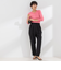 《オールシーズン対応》ウォッシャブルドットツッキリツータックテーパードパンツ 24AW