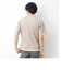 《吸水速乾/UVカット》フェイクレイヤードワッフルTシャツ