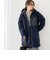 ◇【WEB限定】【TAION/タイオン】別注ボア×ダウンフードコート(リバーシブル) 24AW