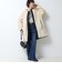 ◇【WEB限定】【TAION/タイオン】ノーカラーボアコート(リバーシブル) 24AW