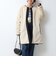 ◇【WEB限定】【TAION/タイオン】ノーカラーボアコート(リバーシブル) 24AW