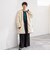 ◇【WEB限定】【TAION/タイオン】ノーカラーボアコート(リバーシブル) 24AW