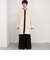 ◇【WEB限定】【TAION/タイオン】ノーカラーボアコート(リバーシブル) 24AW