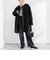 ◇【WEB限定】【TAION/タイオン】ノーカラーボアコート(リバーシブル) 24AW