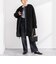 ◇【WEB限定】【TAION/タイオン】ノーカラーボアコート(リバーシブル) 24AW