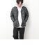 【TAION/タイオン】別注PIPING V NECK DOWN CARDIGAN 24AW