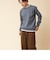リブダンボール クルーネックプルオーバー 24AW
