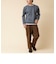リブダンボール クルーネックプルオーバー 24AW