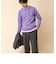 リブダンボール クルーネックプルオーバー 24AW
